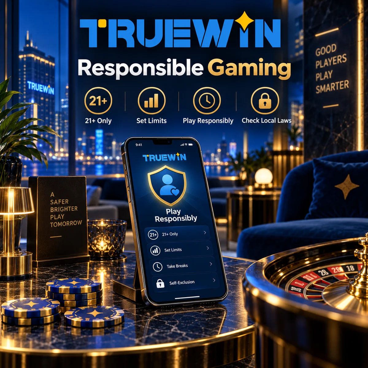 TrueWin responsible gaming limits, deposit controls and safe casino betting habits guide