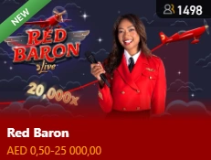 TrueWin Live Casino - Red Baron Live Table Game