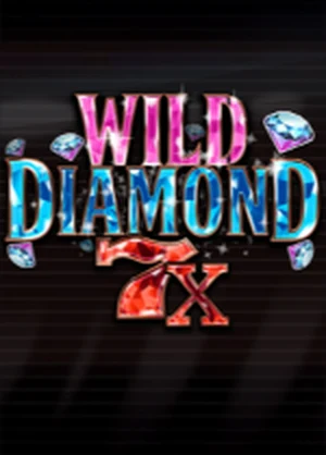 TrueWin online casino Wild Diamond 7x slot game card poster by Booming Games